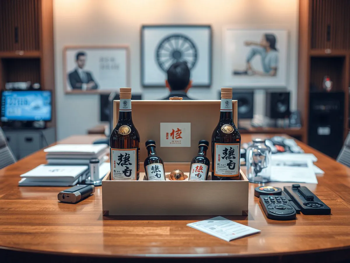 企业团购白酒礼盒案例展示