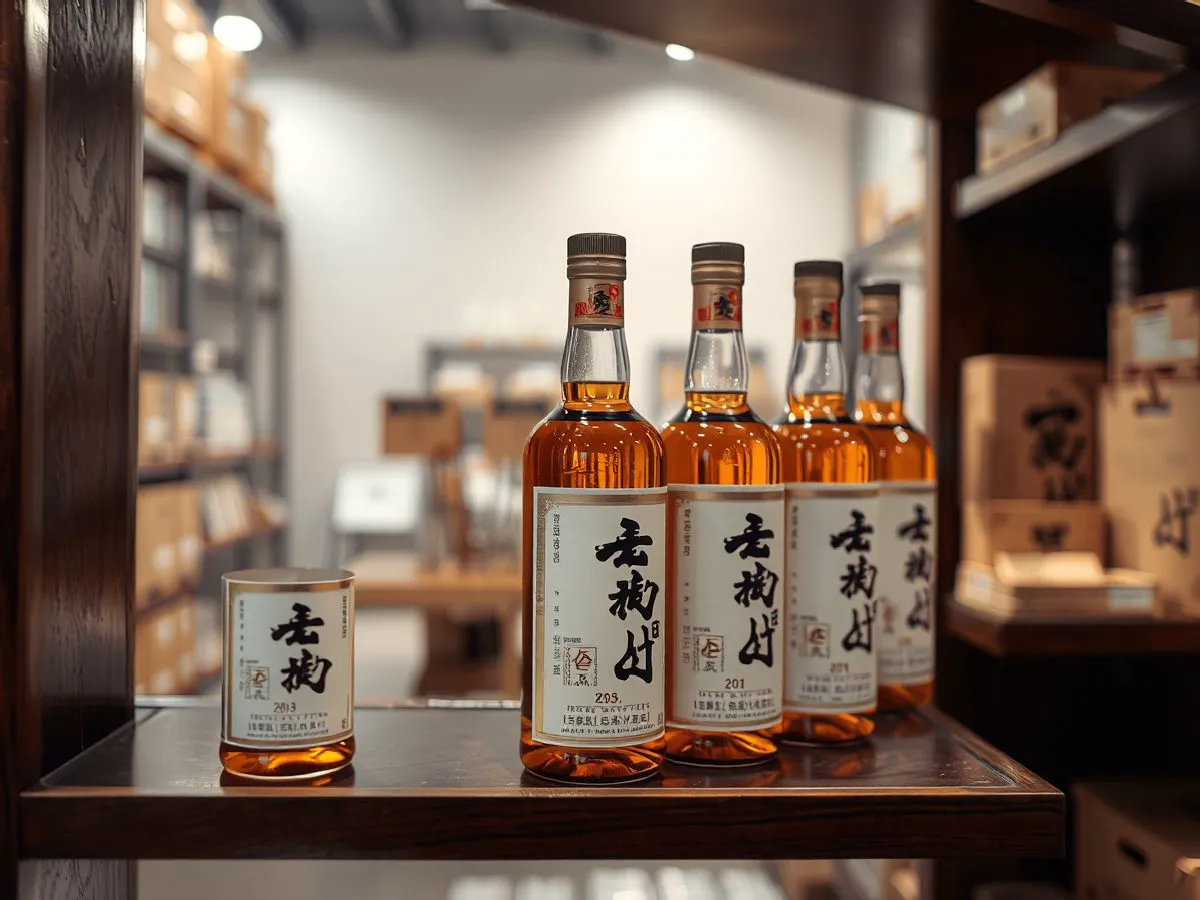 香仕奇经典浓香型白酒产品展示