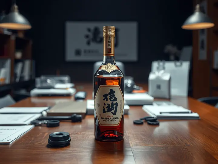 大曲酱香·年份陈酿单瓶展示
